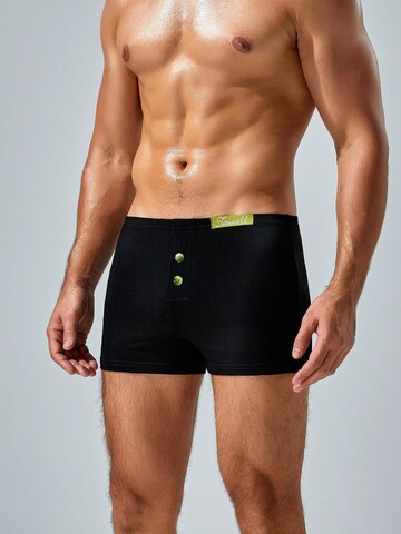 TAUWELL Boxer shorts in Black: front