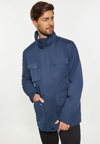 DreiMaster Klassik Between-season jacket in Blue: front