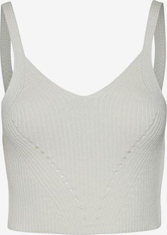 VERO MODA Knitted Top 'HENJA' in Grey: front