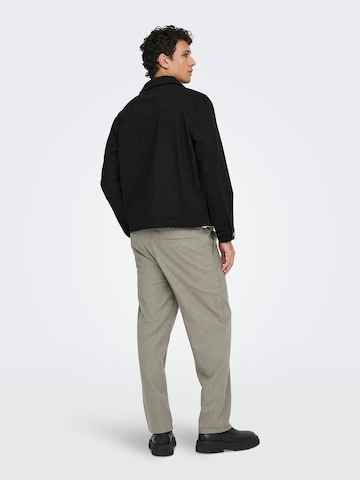 Only & Sons Loose fit Pants 'ONSMark' in Grey
