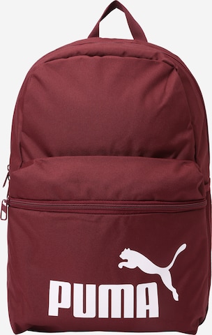 PUMA Backpack 'Phase' in Red: front