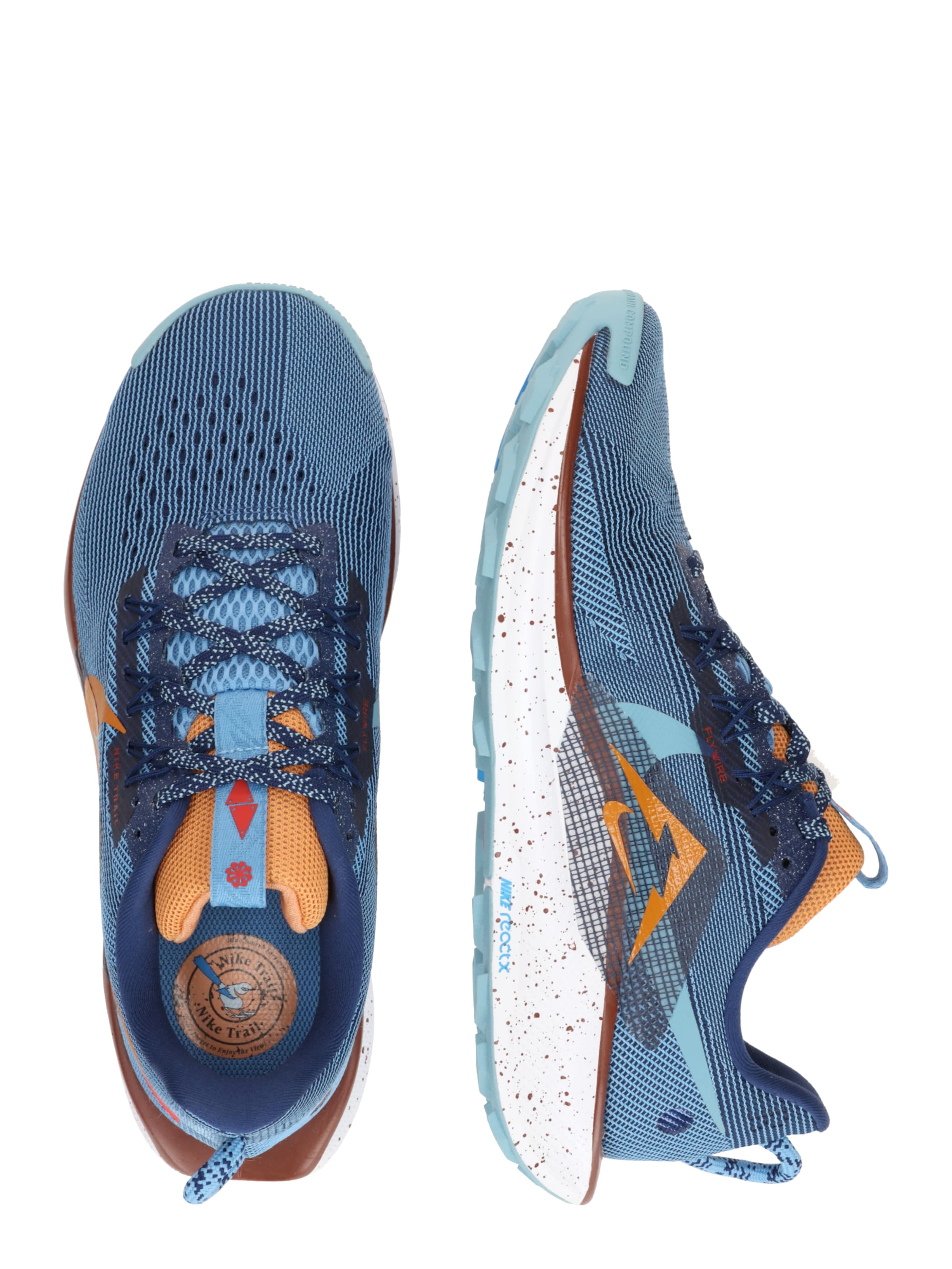 Nike Sportswear Sneaker 'REACTX PEGASUS TRAIL 5' in Blau: Seite