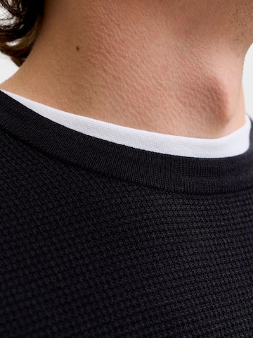 Pull-over 'JJAustin' JACK & JONES en noir