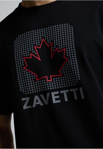 T-Shirt 'Alvo' Zavetti Canada en noir