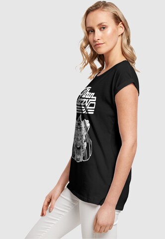 Merchcode T-Shirt 'Thin Lizzy - Rocker' in Schwarz