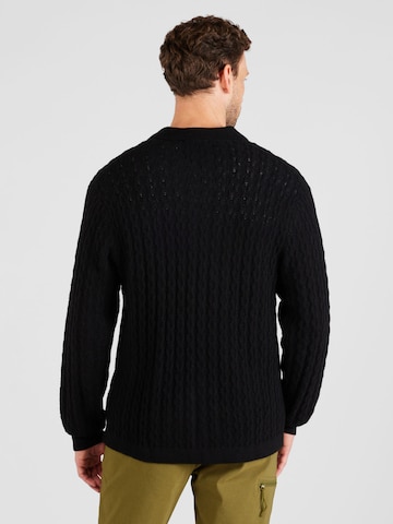 Les Deux Knit Cardigan 'Garret' in Black