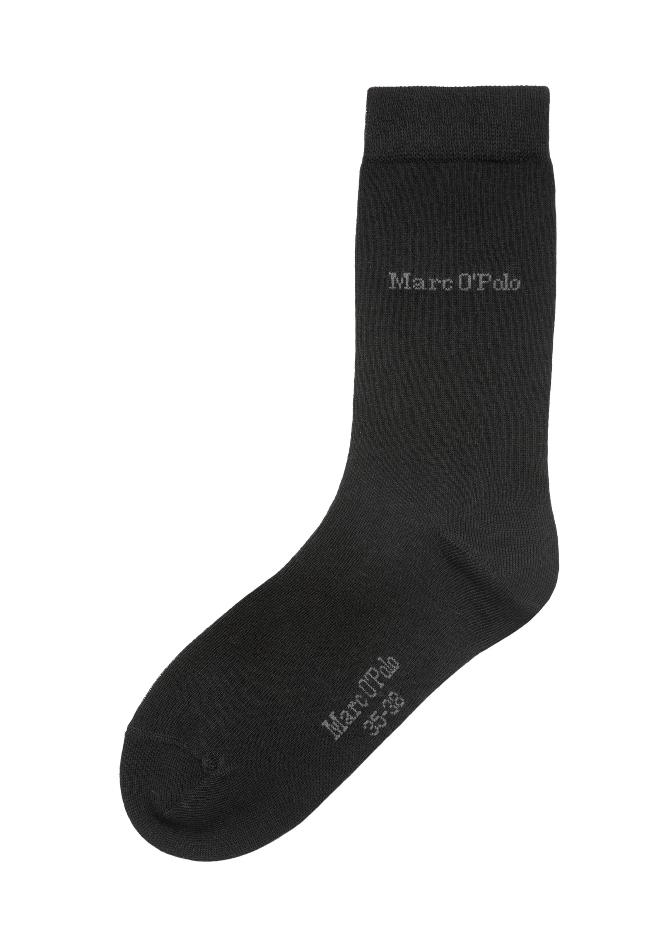 Marc O'Polo Socken in Schwarz: Vorderseite