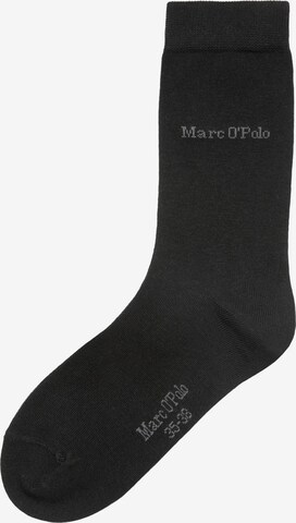 Marc O'Polo Socks in Black: front