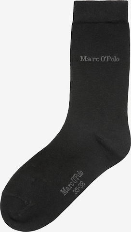 Chaussettes Marc O'Polo en noir : devant