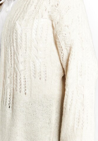 DreiMaster Klassik Knit Cardigan in Beige