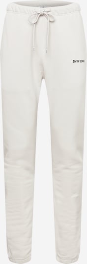 Pantaloni 9N1M SENSE pe gri deschis / negru, Vizualizare produs