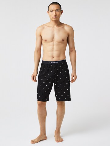 LACOSTE Short Pajamas in Black