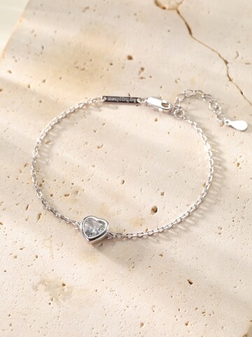 Braccialetto 'Shiny Love' di Hey Happiness in argento