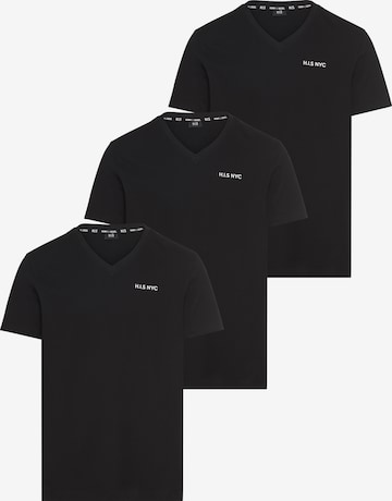 H.I.S Shirt in Black: front