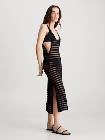 Calvin Klein Swimwear Strandkleid in Schwarz