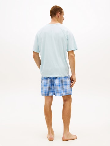 Tommy Hilfiger Underwear Pyjama kort 'Essential' in Blauw