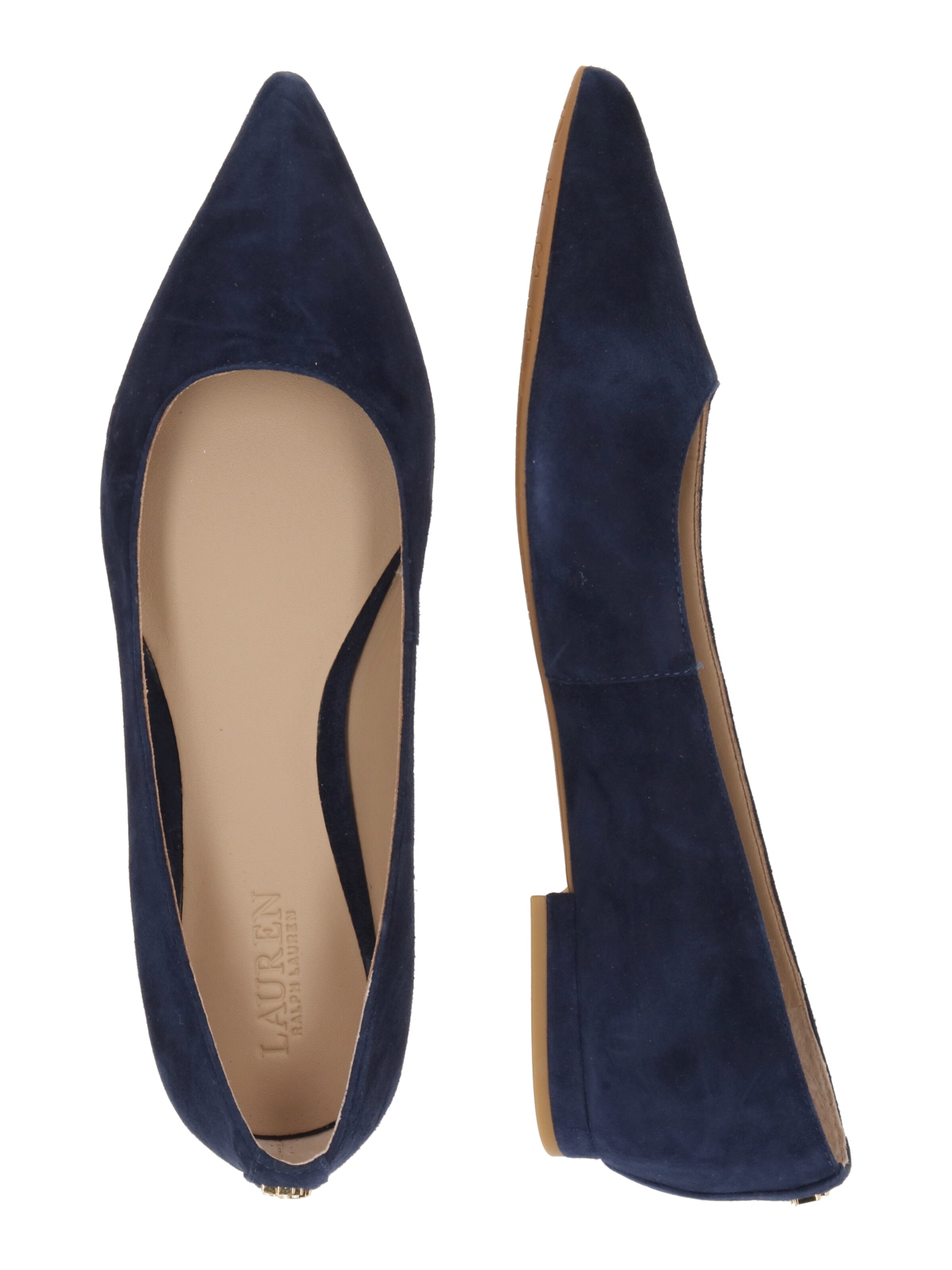 Ballerines 'LONDYN-FLATS-BALLET' Lauren Ralph Lauren en bleu