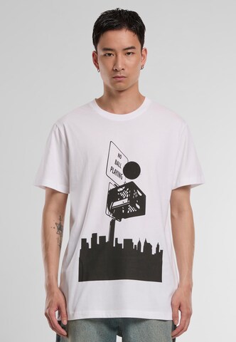 T-Shirt 'No Ball' MT Men en blanc : devant