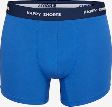 Happy Shorts Boxershorts 'Xmas' in Blauw