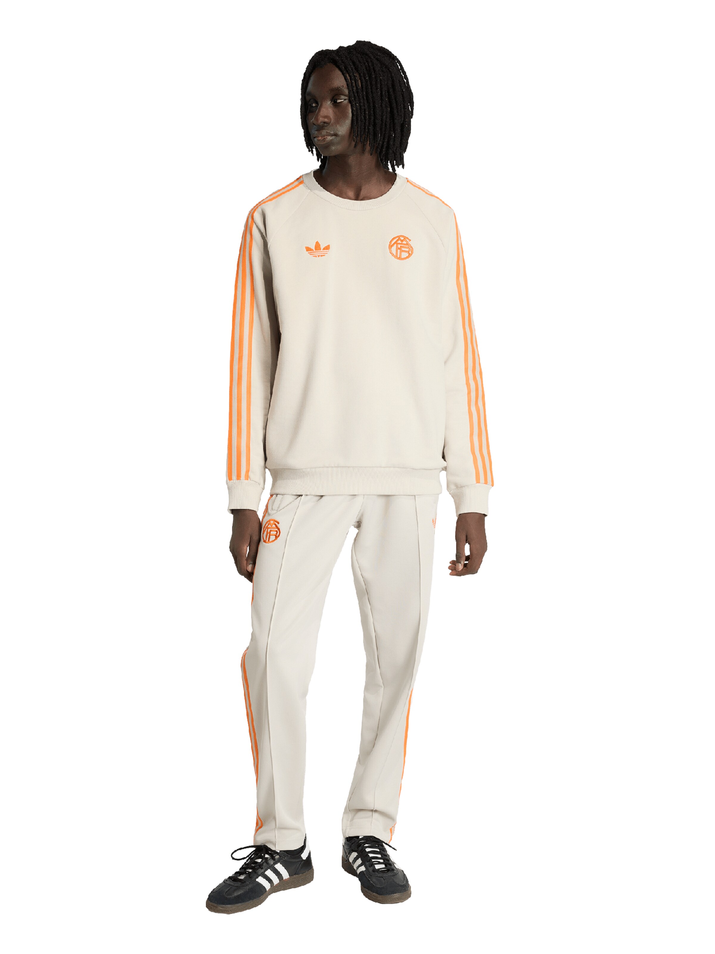 smėlio ADIDAS PERFORMANCE Sportinio tipo megztinis 'FCB'