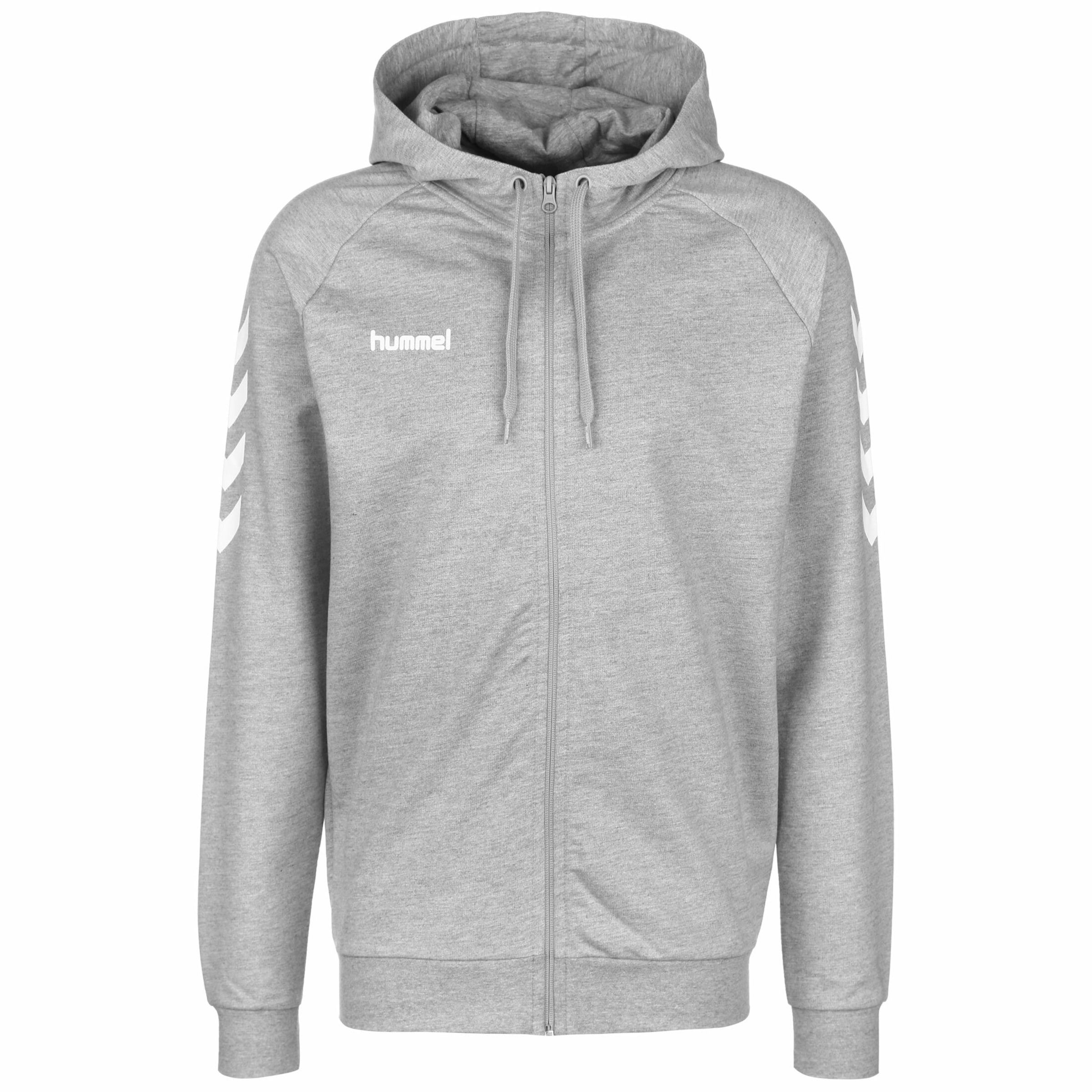 Hummel Outdoor jacket in Grey: front