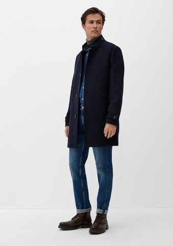 s.Oliver Between-Seasons Coat in Blue