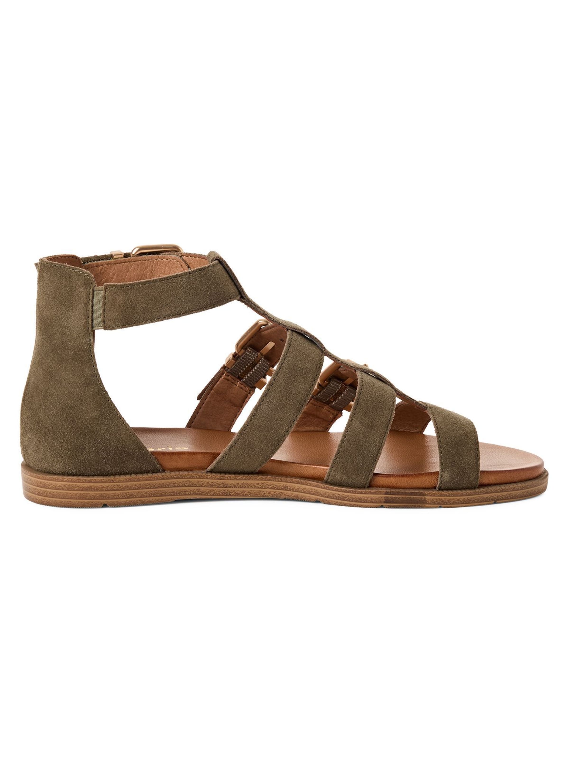 Sandales Tamaris en vert