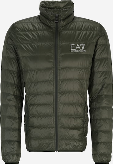 EA7 Emporio Armani Winterjas in de kleur Donkergroen / Wit, Productweergave