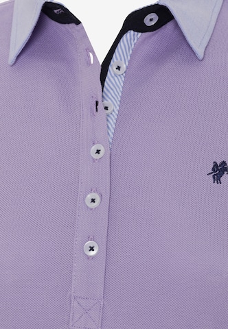 DENIM CULTURE Shirt 'Lori' in Purple