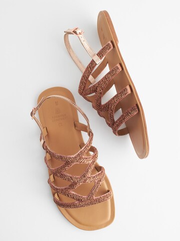 Next Sandale in Silber