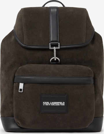 Karl Lagerfeld Reppu 'Traveller' värissä ruskea: etupuoli