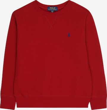 Sweat Polo Ralph Lauren en rouge : devant