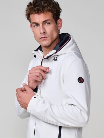 KOROSHI Φθινοπωρινό και ανοιξιάτικο μπουφάν σε λευκό