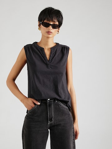 Camicia da donna di s.Oliver in nero: frontale