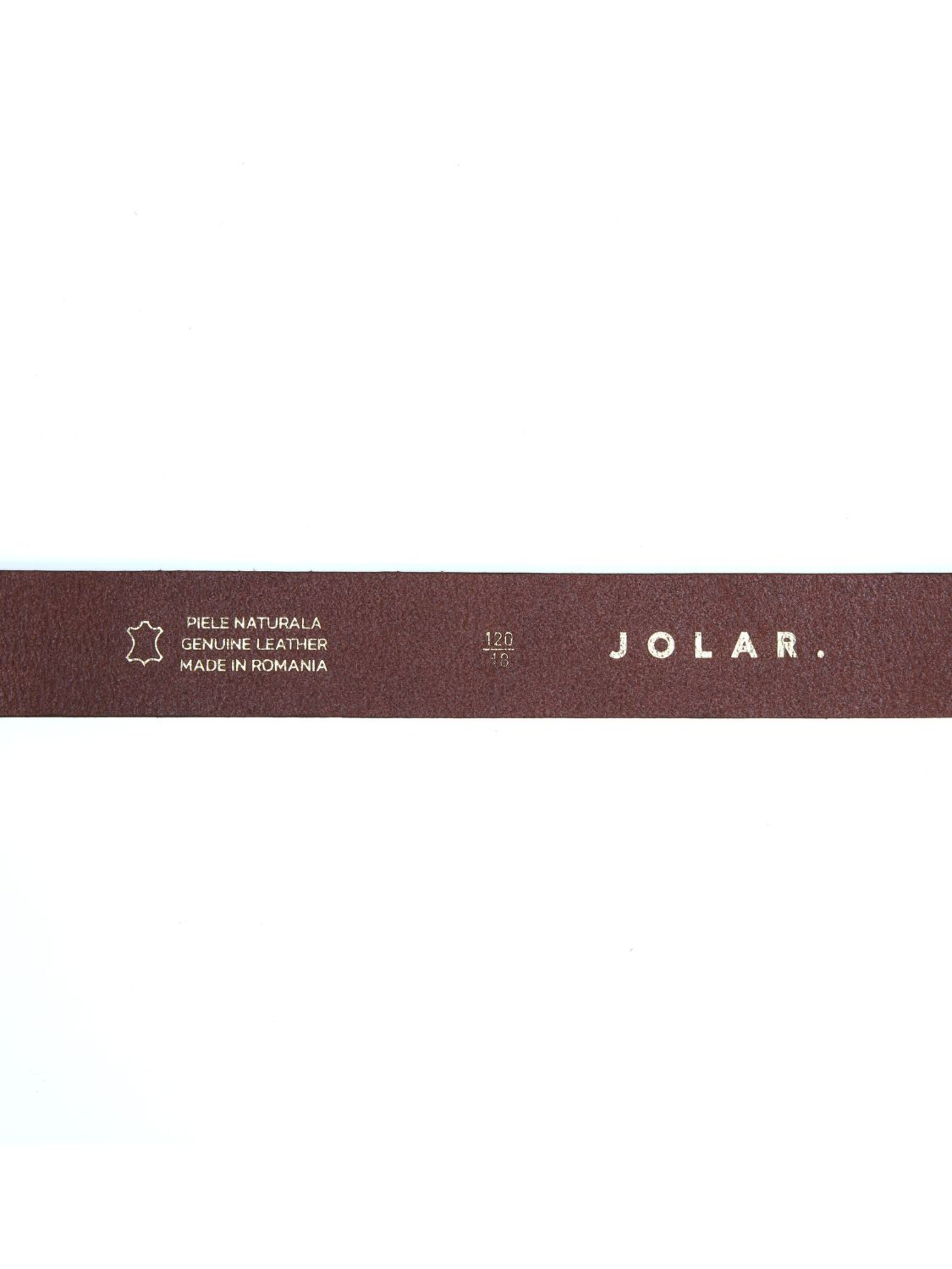 jolar Belt 'CLASSIC' in Brown
