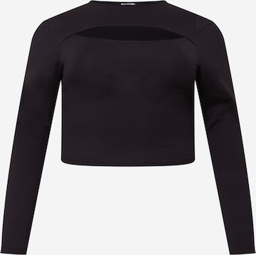 Cotton On Curve Shirt 'LARA' in Black: front