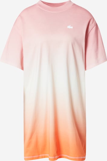 LACOSTE Kleid u narančasta / roza / bijela, Pregled proizvoda