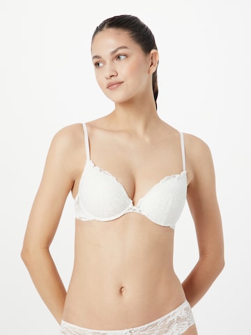 Women' Secret Push-up Bra in White: front