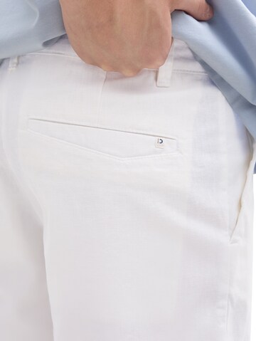 TOM TAILOR DENIM Loose fit Pants in White