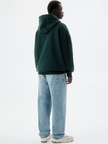 Sweat-shirt Pull&Bear en vert