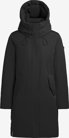 Cappotto invernale 'Wedelia' di khujo in nero: frontale