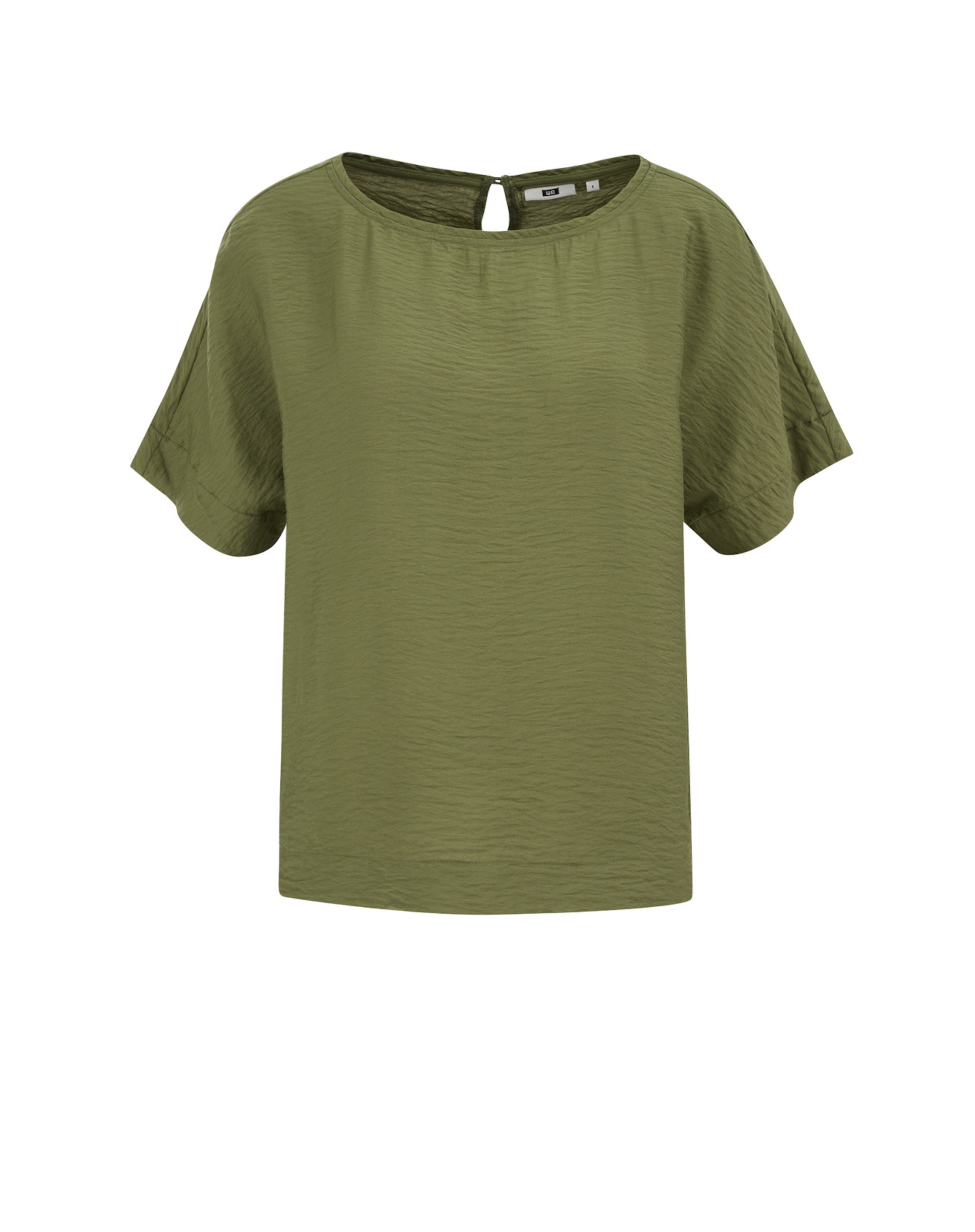 WE Fashion - Blusa en verde: frente