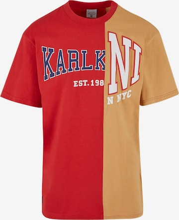 Karl Kani - Camisa em vermelho: frente