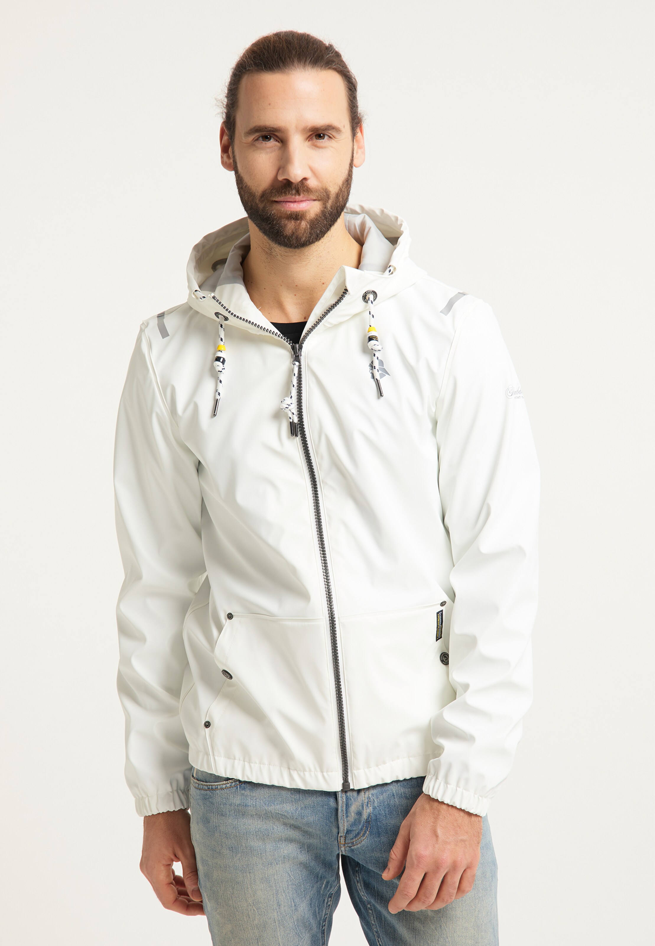Männer Jacken Schmuddelwedda Jacke in Weiß - AN52617 Männer Jacken Schmuddelwedda Jacke in Weiß - AN52617