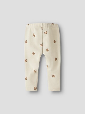 Lil'Atelier Skinny Leggings 'NBNLAYO' in Beige