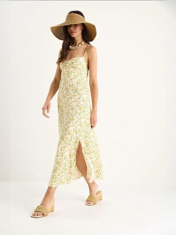 Bianco Lucci - Vestido de verão em mistura de cores