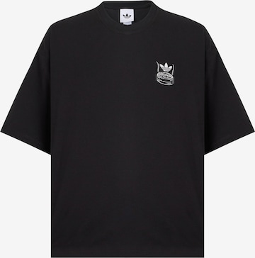 T-Shirt 'Chopsticks' ADIDAS ORIGINALS en noir : devant