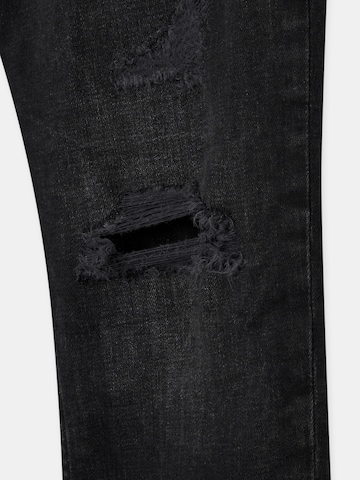 Pull&Bear Slimfit Jeans i svart