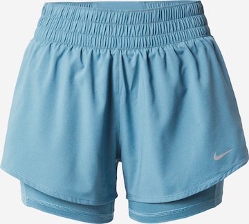 Pantalon de sport NIKE en bleu : devant