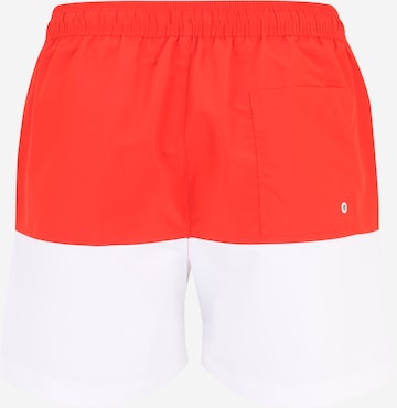 Calvin Klein Swimwear Badshorts i röd